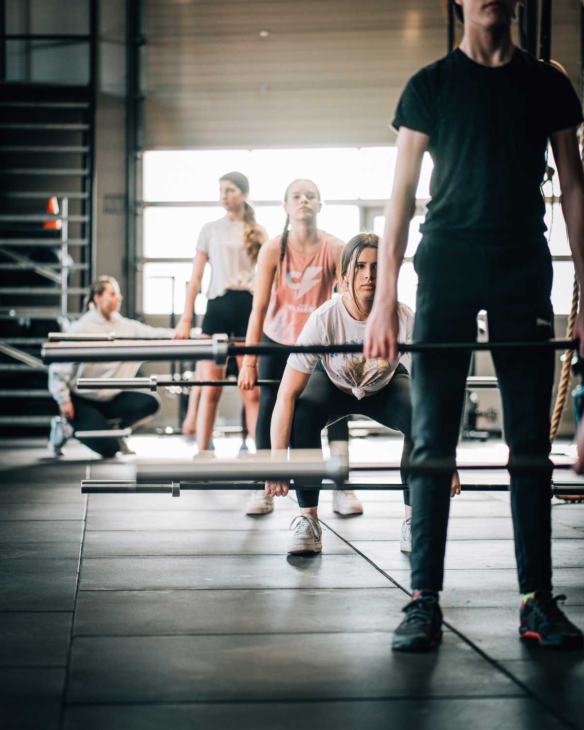 CrossFit Teens training